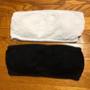 Black and White Bandeaus